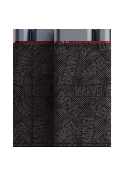 10000mAh Power Bank Μεταλλικό Κέλυφος Δερμάτινο Φινίρισμα 2pcs USB-A 1pc Type-C θύρες